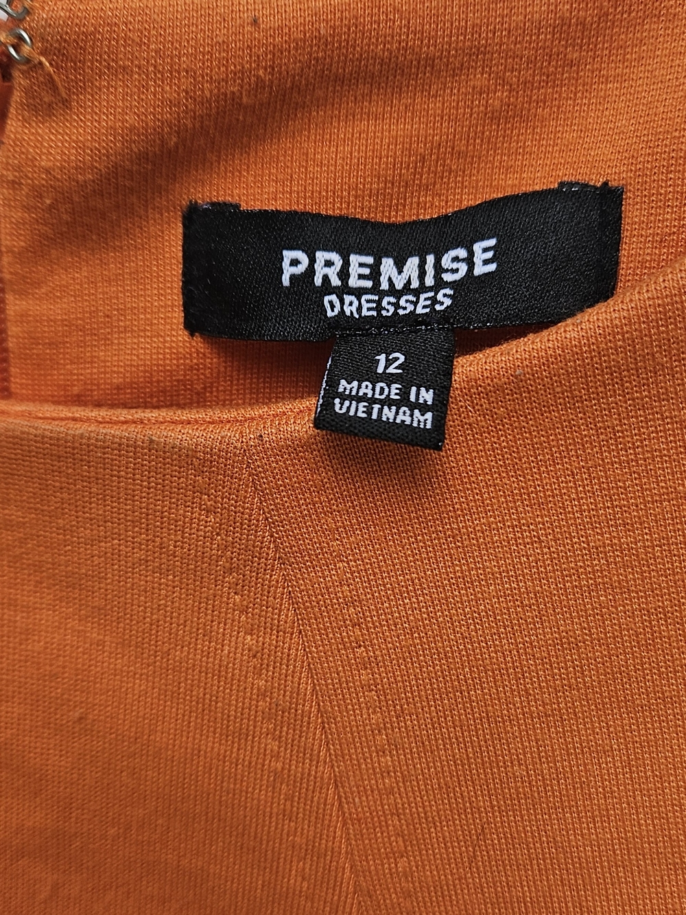 Premise Dresses Orange Knit Dress
